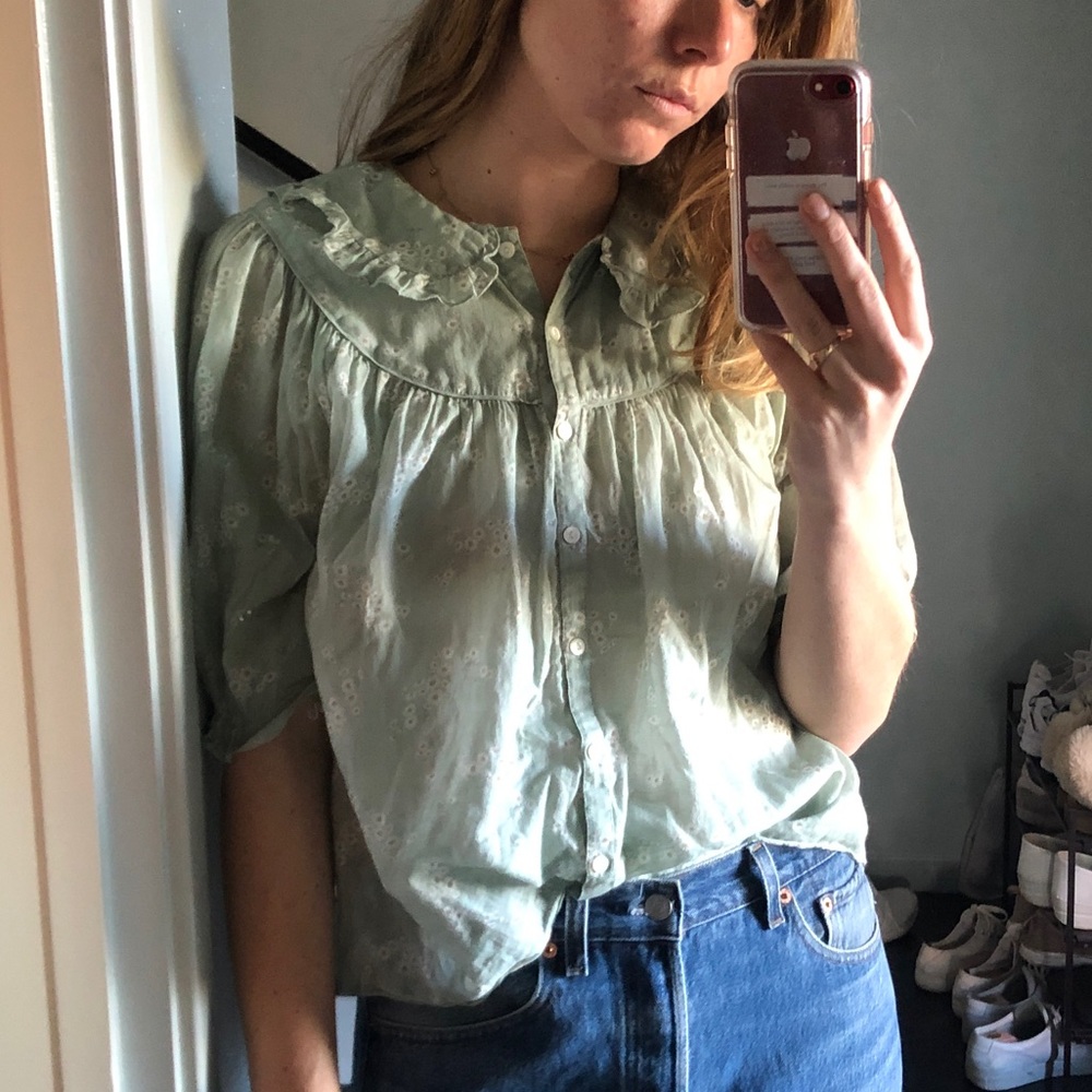 Doen daisy top